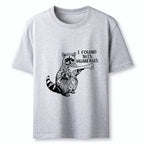 Funny Japanese Raccoon Meme T-Shirt