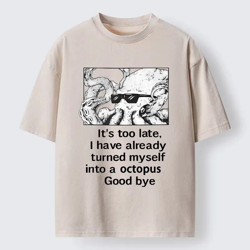 Funny Octopus Meme Tee for Men
