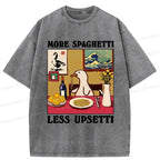 Kyoto-Lion More Spaghetti Less Upsetti Goose Washed T-Shirt