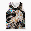 Breathable Tiger Mesh Tank Top for Daily Wear