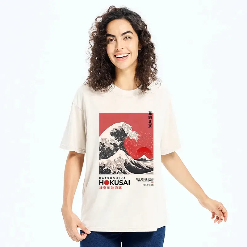 Unisex Cotton T-Shirt for Summer Vacation