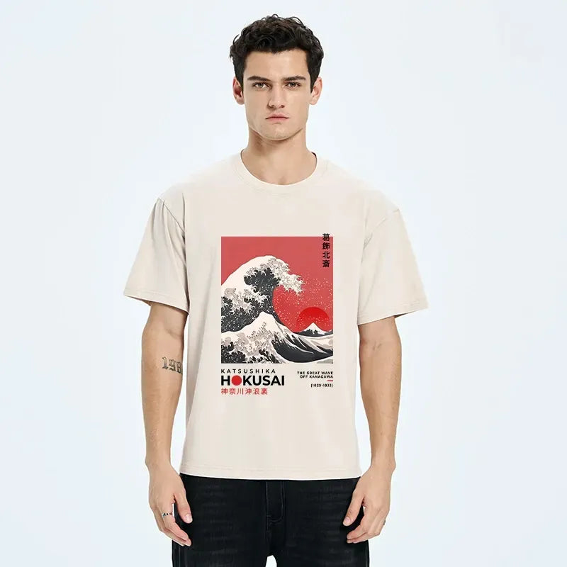 Unisex Cotton T-Shirt for Summer Vacation