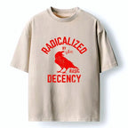 Kyoto-Lion Thoughtful Crow Washed T-Shirt