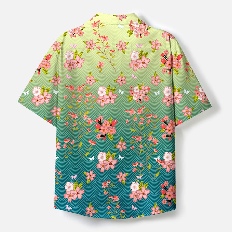 kyoto lion japanese shirt for summer vacation