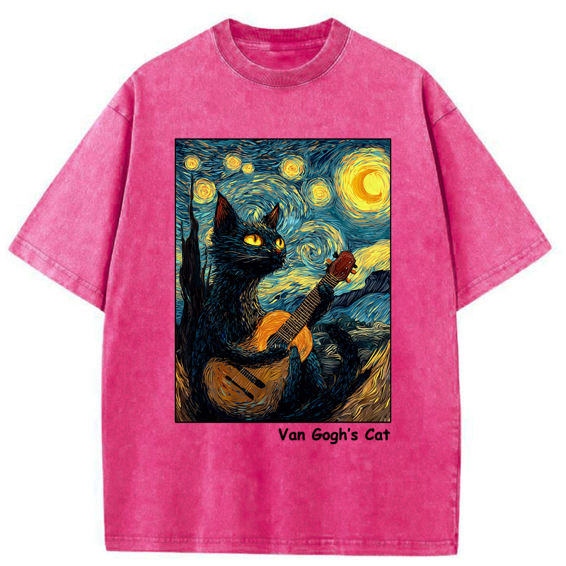 Japanese Vintage Washed T-Shirt for Daily Wear