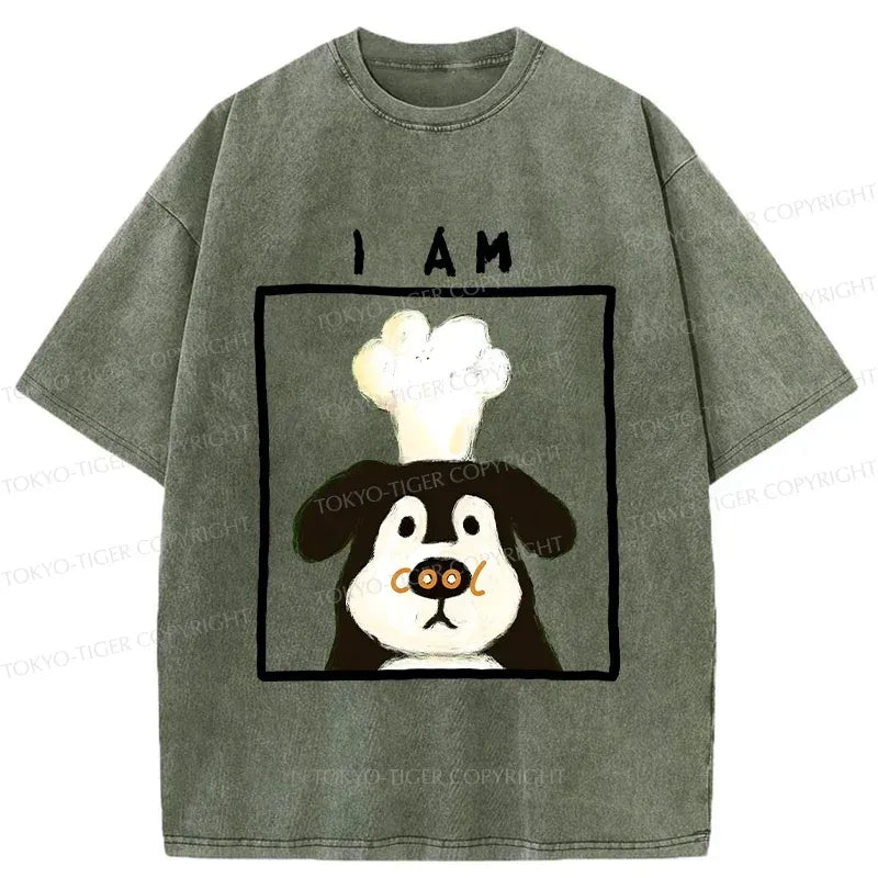 Cool dog chef tee for daily wear