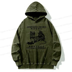 Kyoto-Lion The Vibe Is Continuing To Deteriorate Washed Hoodie
