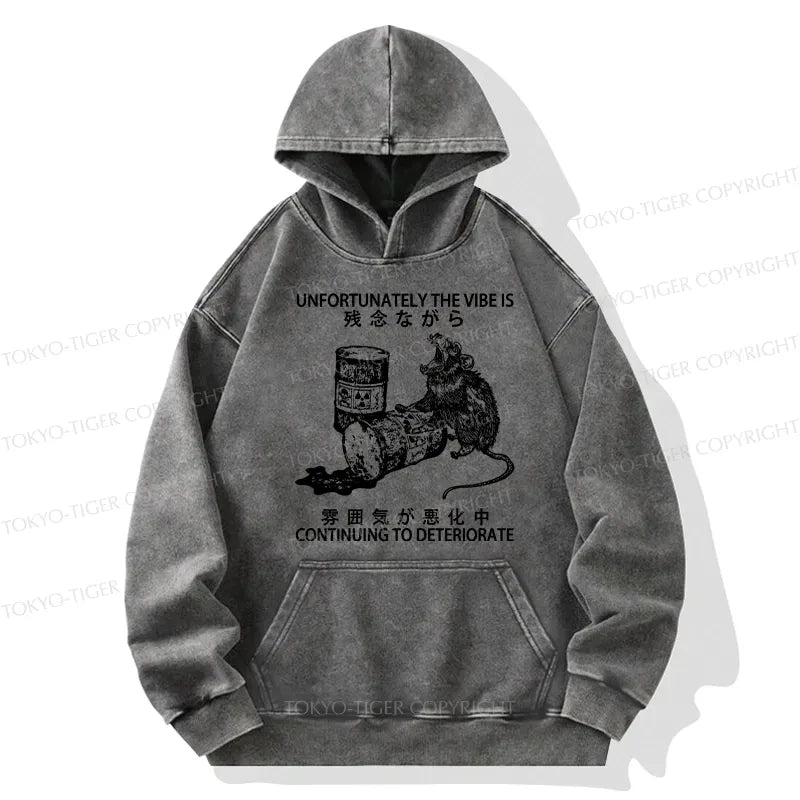 Unisex Washed Hoodie for Casual