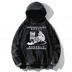 Kyoto-Lion The Vibe Is Continuing To Deteriorate Washed Hoodie