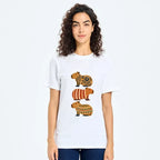 Japanese folk floral capybara t-shirt