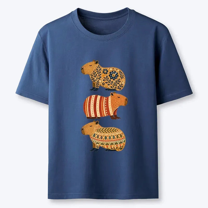 unisex Japanese culture capybara shirt