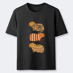 capybara trio classic tee for summer