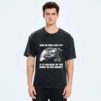 japanese vintage washed t-shirt for daily wear