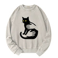 unisex Kyoto cat hoodie everyday wear gift idea