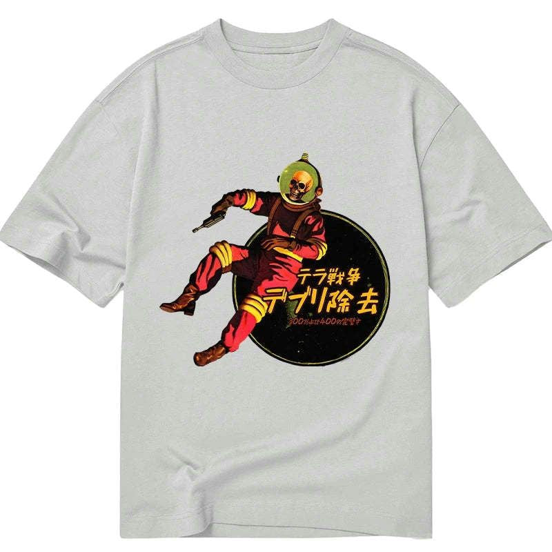 Kyoto-Lion Skeleton Astronaut Classic T-Shirt