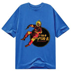 Japanese Skeleton Astronaut T-Shirt for Men