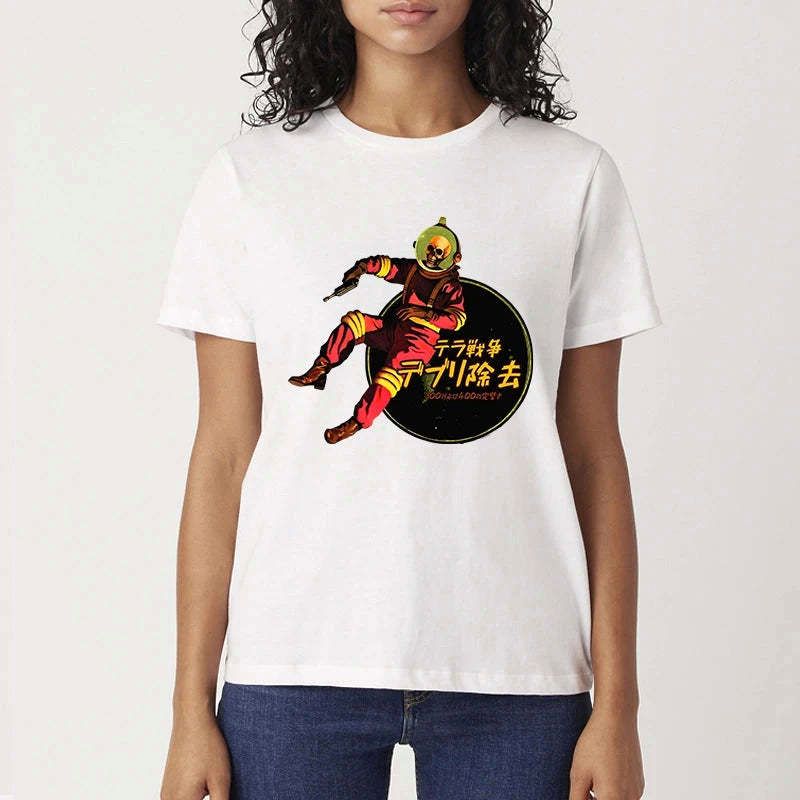 Kyoto Lion Streetwear T-Shirt for Summer