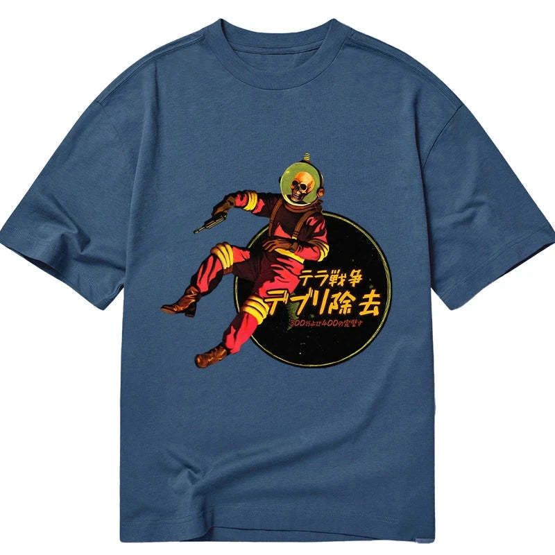 Kyoto Lion Streetwear T-Shirt for Summer