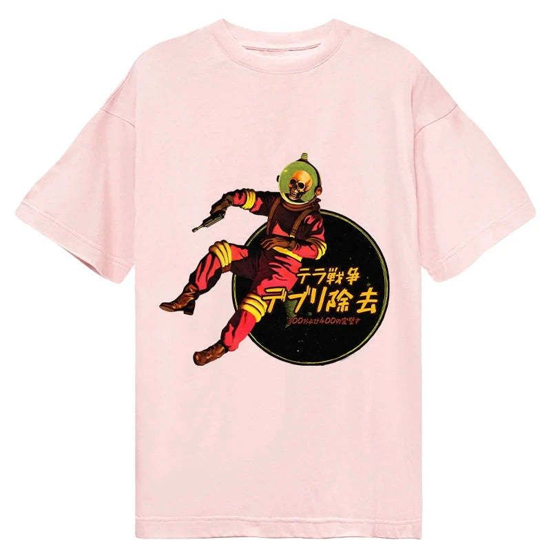 Kyoto-Lion Skeleton Astronaut Classic T-Shirt