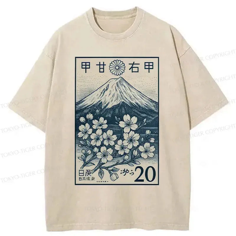 Vintage Sakura T-Shirt for Spring