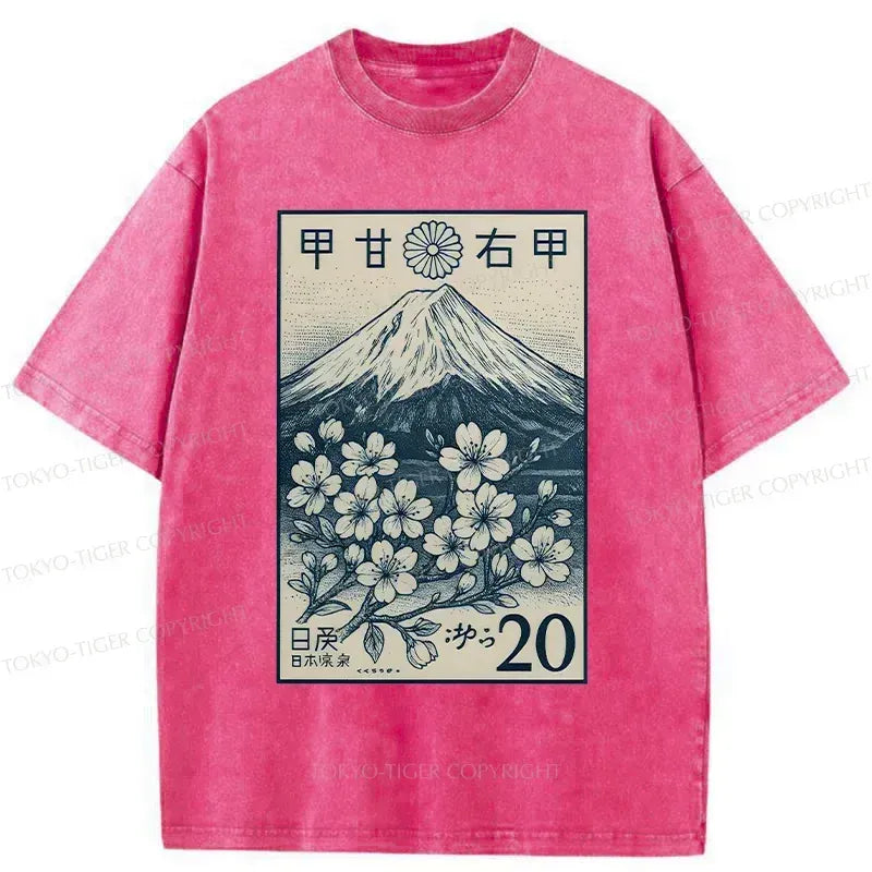 Vintage Sakura T-Shirt for Spring