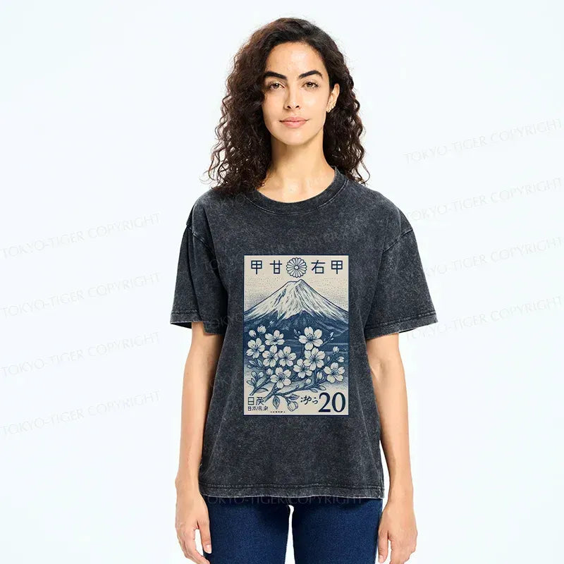 Vintage Sakura T-Shirt for Spring