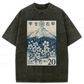 Washed Unisex Cotton T-Shirt Free Shipping