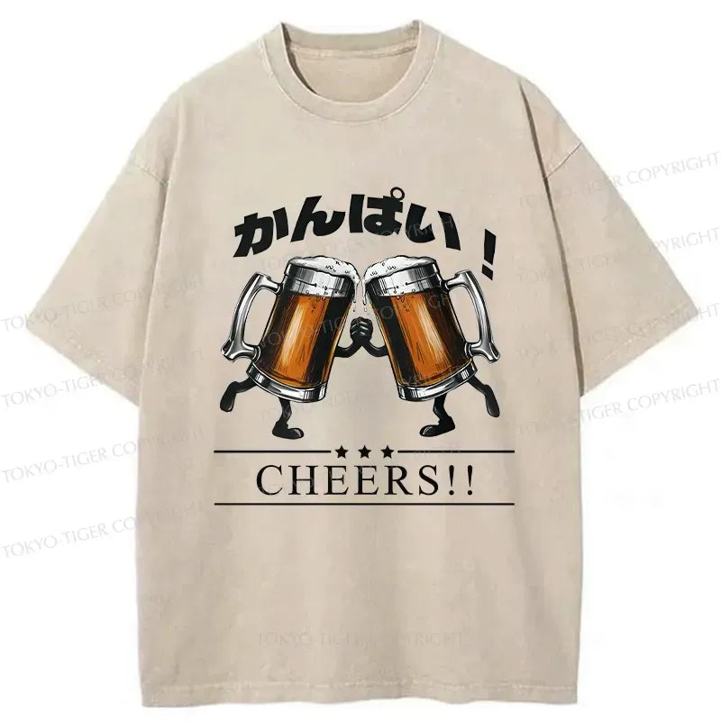Vintage Washed T-Shirt Summer Sale