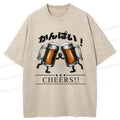 Vintage Washed T-Shirt Summer Sale