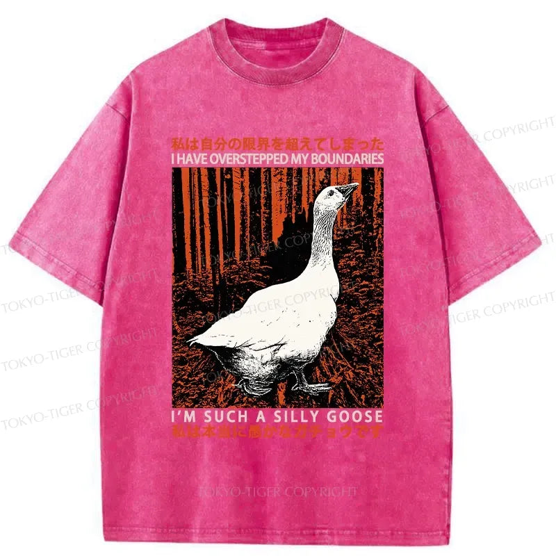 silly goose graphic tee gift for her