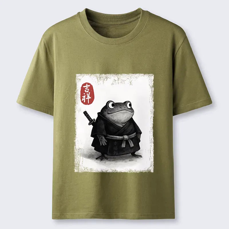 Kyoto-Lion Blade of the Frog: A Samurai's Tale Classic T-Shirt