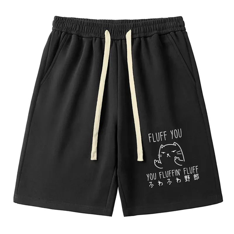 Kyoto-Lion Fluff You Cat Unisex Shorts