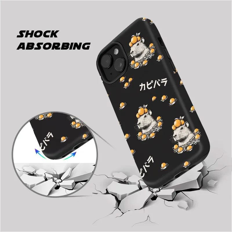 Kyoto Capybara Phone Case with Free Shipping
