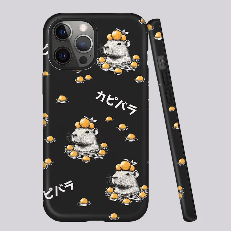 Kyoto Capybara Phone Case with Free Shipping