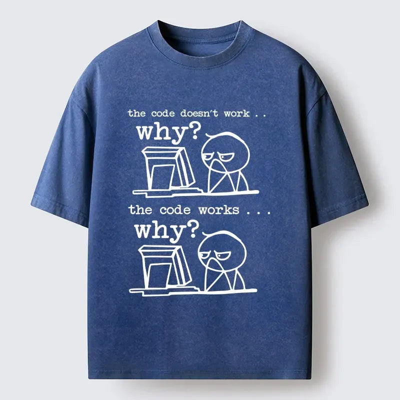 Japanese Vintage Washed T-Shirt for Daily Wear