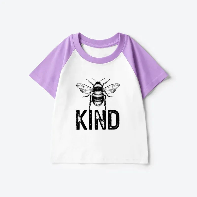 Soft Bee Kind Raglan T-shirt for Everyday