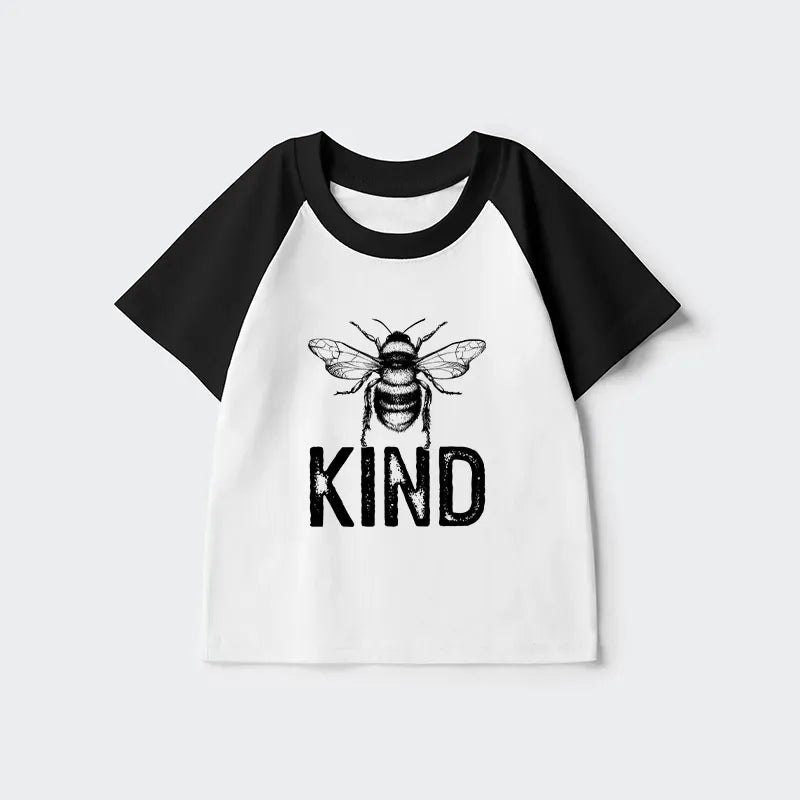 Soft Bee Kind Raglan T-shirt for Everyday