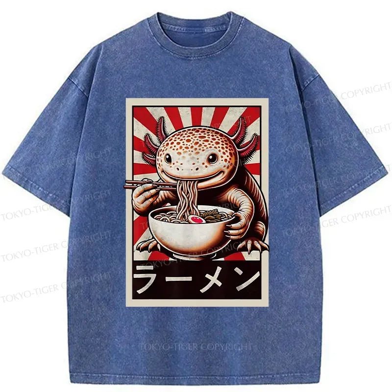 Japanese Washed T-Shirt for Everyday Wear