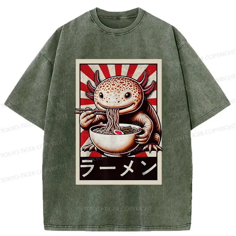 Japanese Washed T-Shirt for Everyday Wear