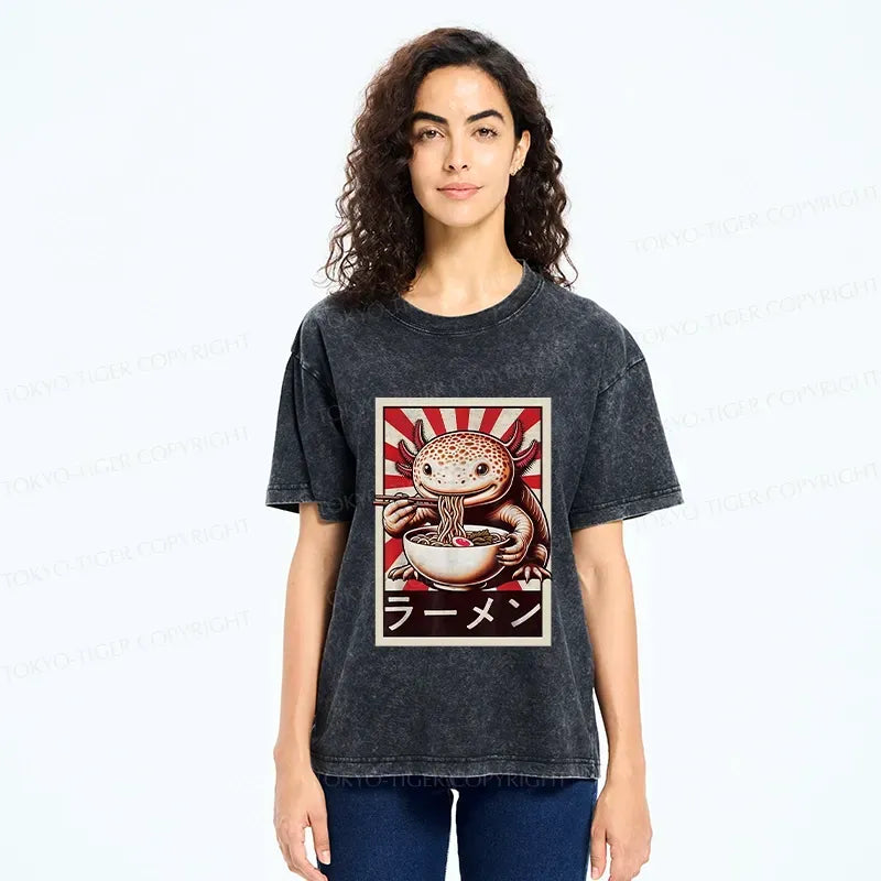 Kyoto Lion Ramen Lover Tee Gift for Him