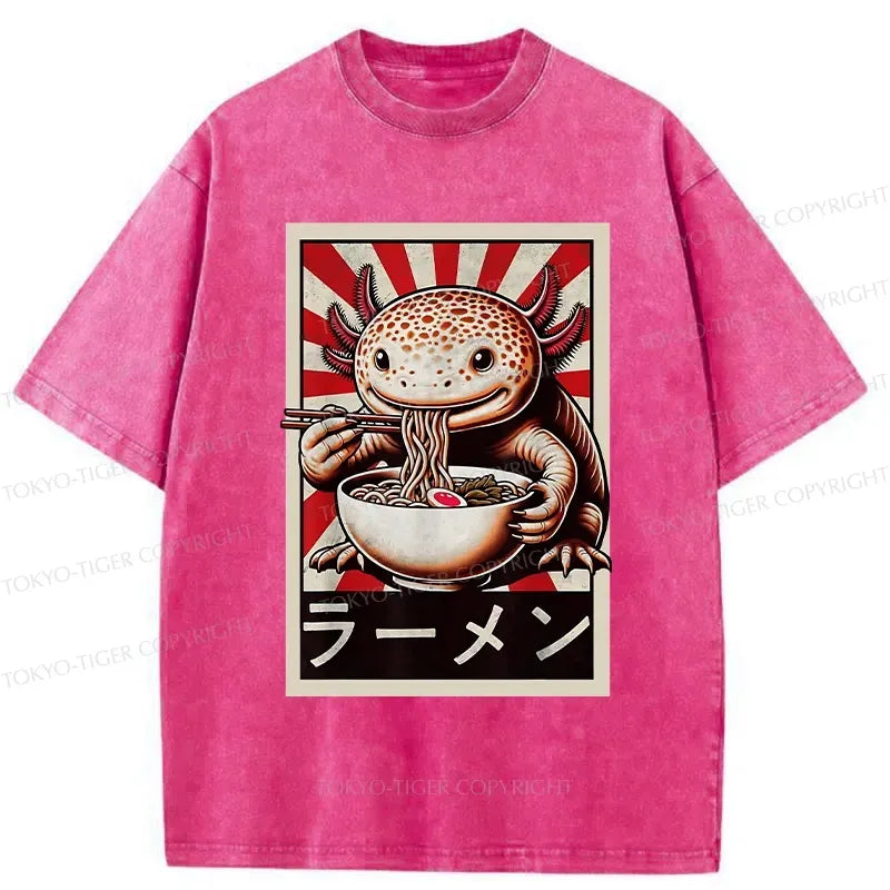 Japanese Washed T-Shirt for Everyday Wear
