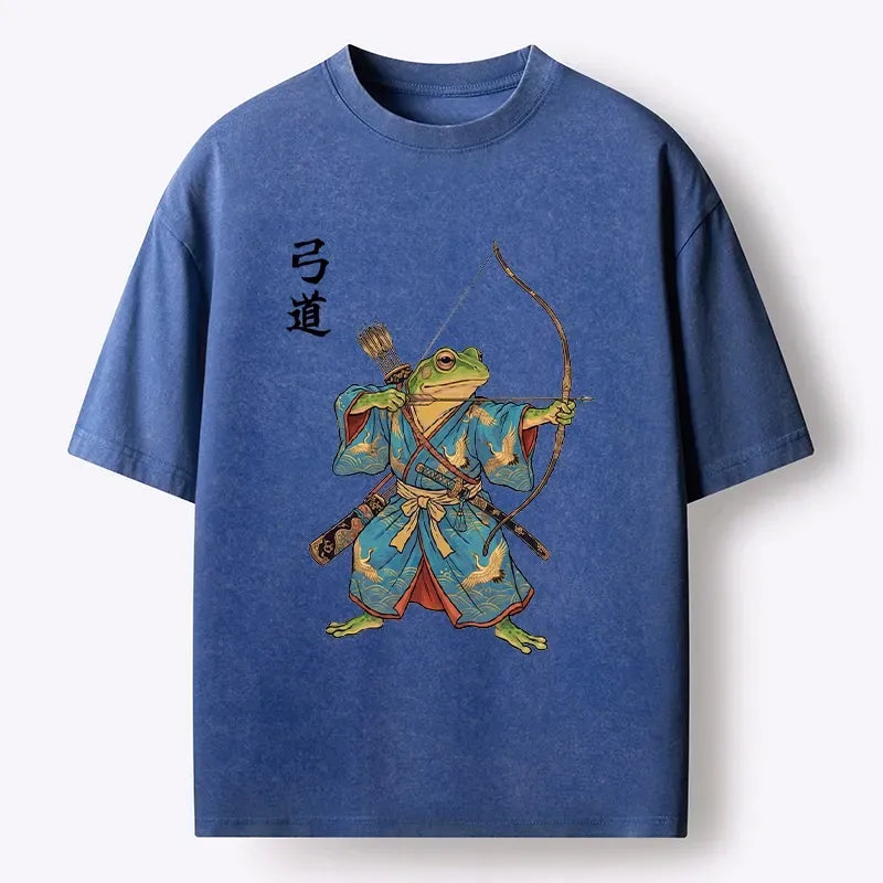 Kyoto-Lion style retro Japanese t-shirt on sale