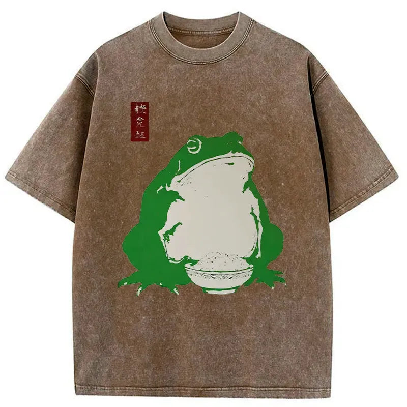Fat Frog Ukiyo-e T-Shirt Trendy