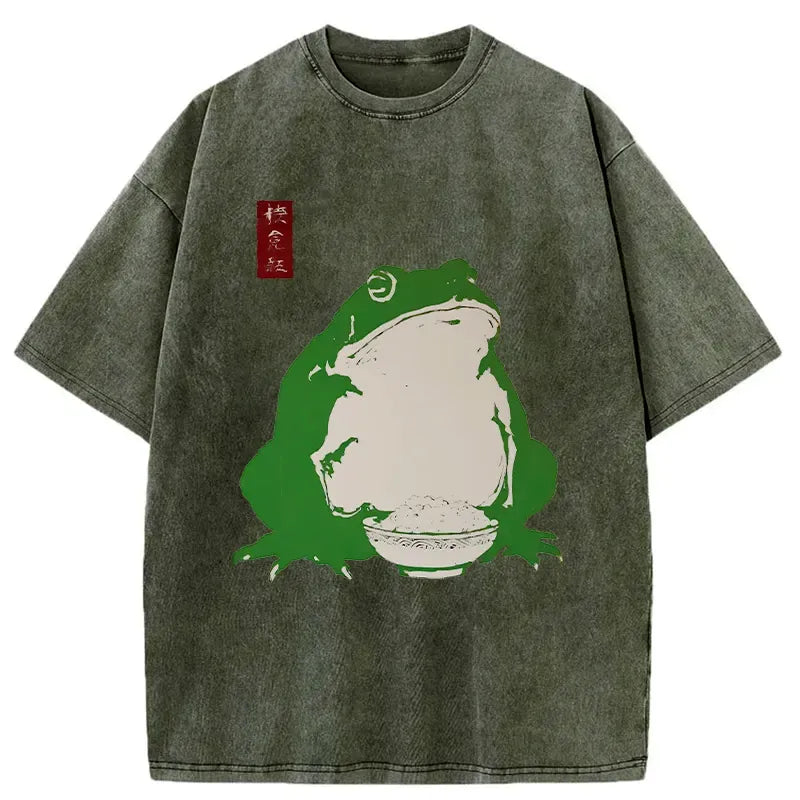 Fat Frog Ukiyo-e T-Shirt Trendy