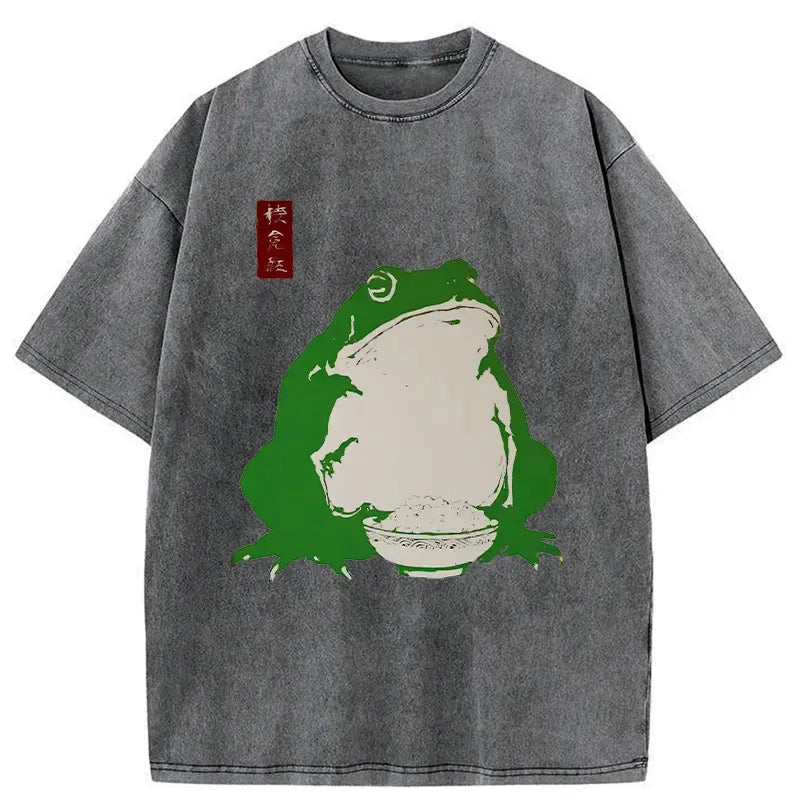 Fat Frog Ukiyo-e T-Shirt Trendy