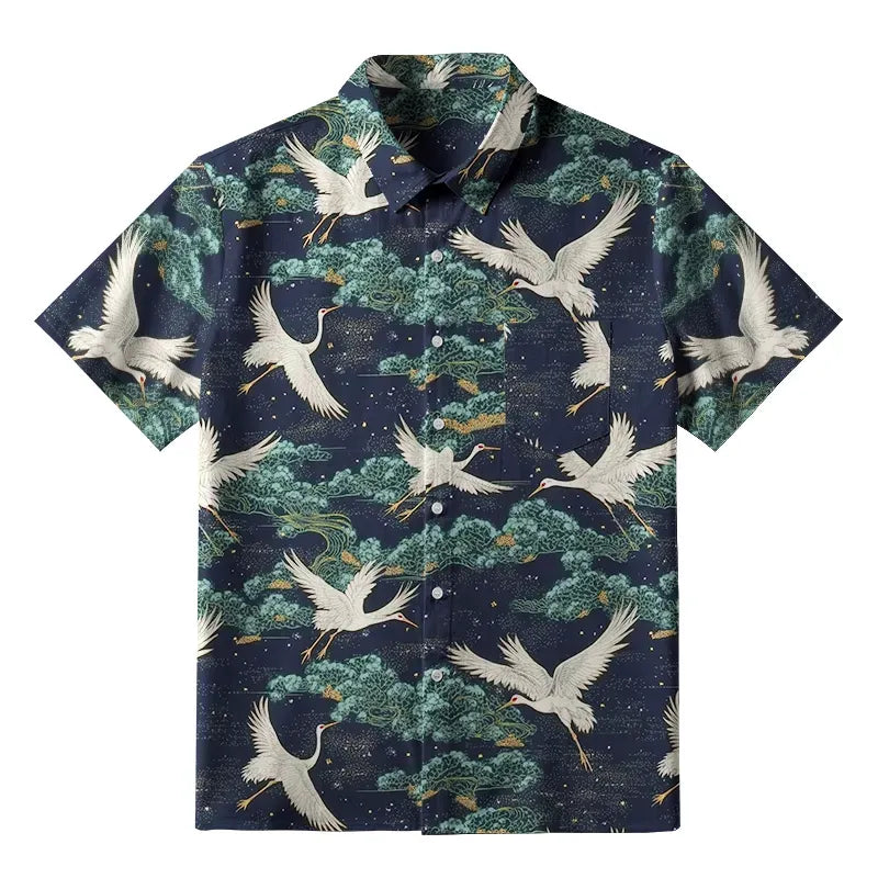 Comfortable Japanese Cotton Shirt for Summer