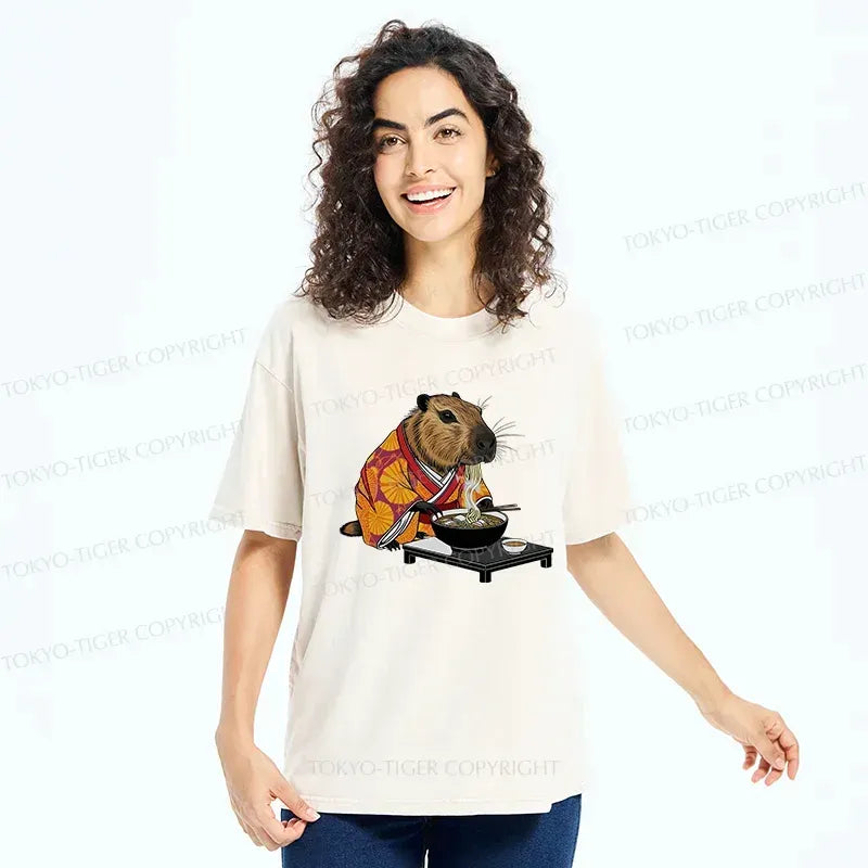 Japanese Ukiyo-e Washed Tee