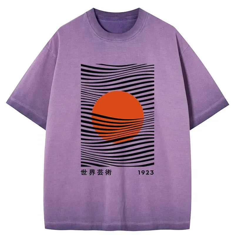 Kyoto Lion Art T-Shirt Best Seller for Summer
