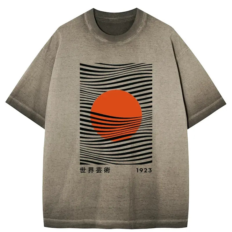 Kyoto Lion Art T-Shirt Best Seller for Summer