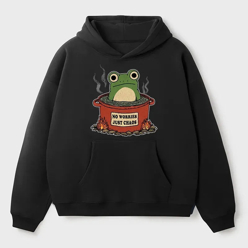 Japanese Frog Hoodie for Daily Wear